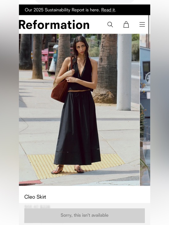 Reformation Dresses & Skirts - Reformation Cleo Skirt